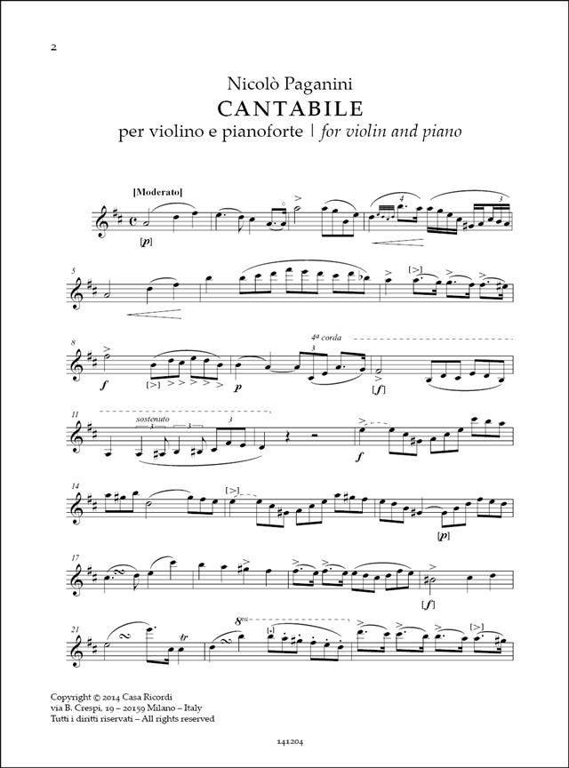 Cantabile - housle a klavír